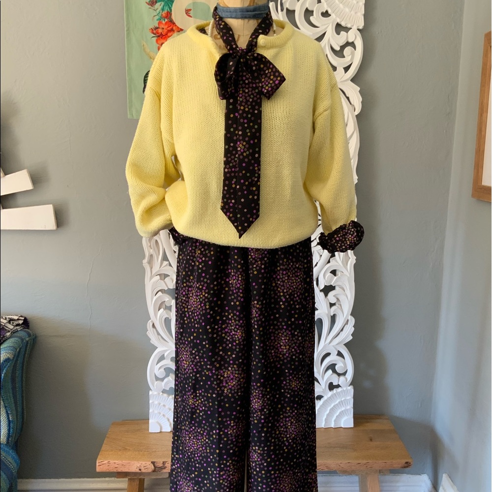 Kate Spade | disco dot V neck jumpsuit available in size 0